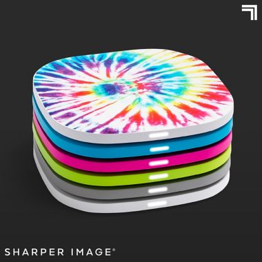 Sharper Image&reg; Wireless Charging Pad in Grey. View a larger version of this product image.