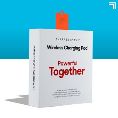 Sharper Image&reg; Wireless Charging Pad in Tie Dye. View a larger version of this product image.