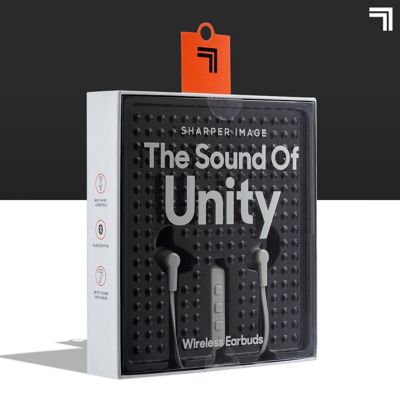 Sharper Image&reg; The Sound Of Unity Wireless Earbuds in Grey