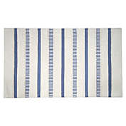 Bee &amp; Willow&trade; 21&quot; x 34&quot; Coastal Stripe Bath Rug in Blue