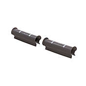 iDesign Shopping Cart Handle Grips in Charcoal (Set of 2)
