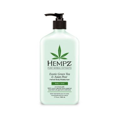 Hempz&reg; 17 oz. Green Tea and Pear Body Moisturizer. View a larger version of this product image.