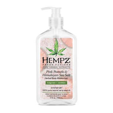Hempz&reg; 17 oz. Pink Pomelo and Himalayan Sea Salt Herbal Body Moisturizer. View a larger version of this product image.