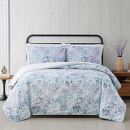 Cottage Classics® Charlotte 3-Piece Full/Queen Comforter Set in Blue