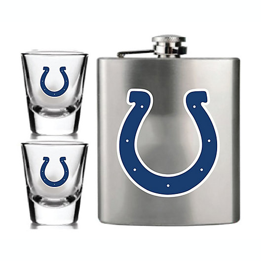 Nfl Indianapolis Colts Flask Shot, Indianapolis Colts Shower Curtain