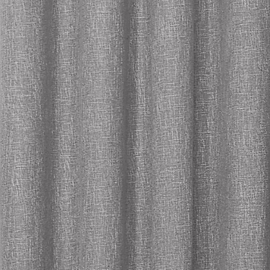 Quinn 36-Inch Grommet Kitchen Window Curtain Tier Pair in Grey. View a larger version of this product image.