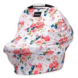 Milk Snob® French Floral Multi-Use Car Seat Cover
