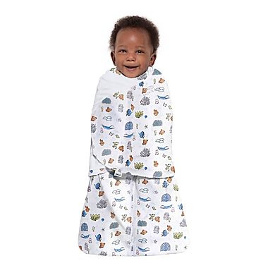 HALO&reg; Small Disney&reg; Nemo 2-in-1 SleepSack&reg; Swaddle in Reef. View a larger version of this product image.