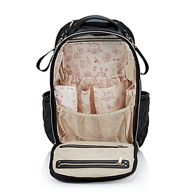 Itzy Ritzy&reg; Boss Plus&trade; Diaper Bag Backpack in Mystic Black. View a larger version of this product image.