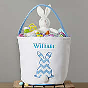 Easter Bunny Canvas Basket