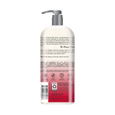 Renpure&reg; 32 oz. Advanced Apple Cider Vinegar Shampoo. View a larger version of this product image.