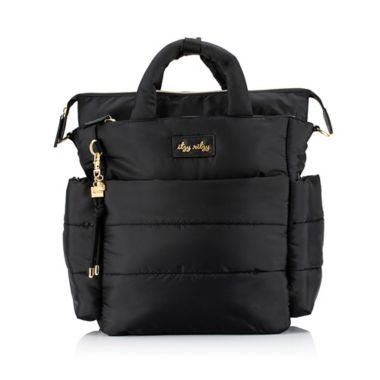 Itzy Ritzy&reg; Dream Convertible&trade; Diaper Bag in Midnight Black. View a larger version of this product image.