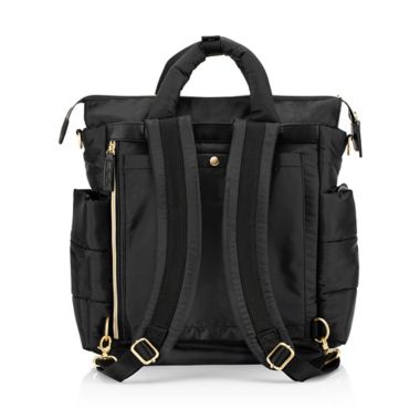 Itzy Ritzy&reg; Dream Convertible Diaper Bag in Midnight Black. View a larger version of this product image.