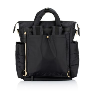 Itzy Ritzy&reg; Dream Convertible&trade; Diaper Bag in Midnight Black. View a larger version of this product image.