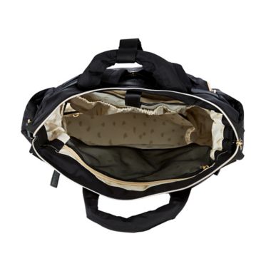 Itzy Ritzy&reg; Dream Convertible&trade; Diaper Bag in Midnight Black. View a larger version of this product image.