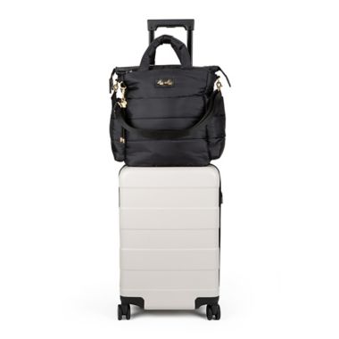 Itzy Ritzy&reg; Dream Convertible&trade; Diaper Bag in Midnight Black. View a larger version of this product image.