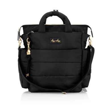 Itzy Ritzy&reg; Dream Convertible&trade; Diaper Bag in Midnight Black. View a larger version of this product image.