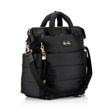 Itzy Ritzy&reg; Dream Convertible&trade; Diaper Bag in Midnight Black. View a larger version of this product image.