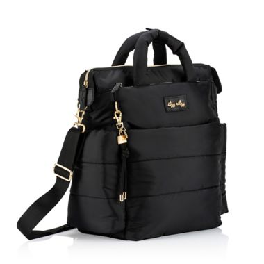 Itzy Ritzy&reg; Dream Convertible&trade; Diaper Bag in Midnight Black. View a larger version of this product image.