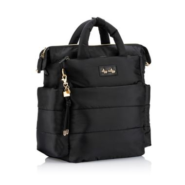 Itzy Ritzy&reg; Dream Convertible Diaper Bag in Midnight Black. View a larger version of this product image.