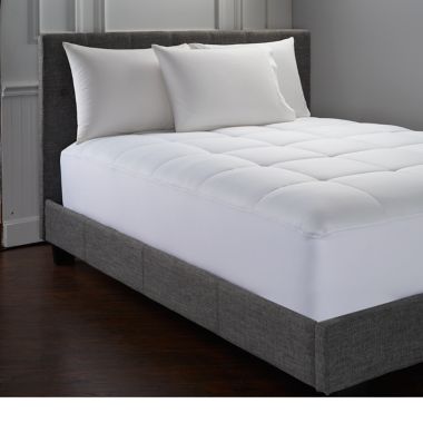 Therapedic&reg; Waterproof Cotton Queen Mattress Pad. View a larger version of this product image.