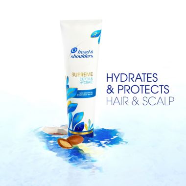 Head and Shoulders&reg; 9.4 oz. Supreme Detox &amp; Hydrate Scalp and Hair Conditioner. View a larger version of this product image.