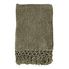 Alternate image 1 for Saro Lifestyle Knotted Chenille Throw Blanket in Sage