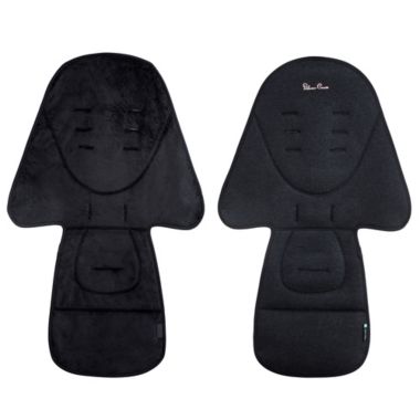 Silver Cross Comet Eclipse Stroller Seat Liner in Black. View a larger version of this product image.