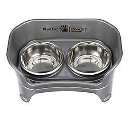Neater Pet Brands&reg; Neater Feeder Express Large Dog Bowls in Gunmetal Grey (Set of 2)