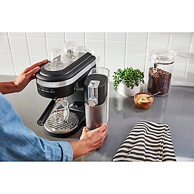 KitchenAid&reg;Automatic Milk Frother Attachment. View a larger version of this product image.