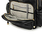 Alternate image 9 for JuJuBe&reg; Million Pockets Faux Leather Diaper Backpack in Black Coffee