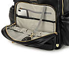 Alternate image 10 for JuJuBe&reg; Million Pockets Faux Leather Diaper Backpack in Black Coffee