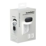 Bluelounge SocketStation Smart Hub Shelf in White