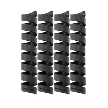 Bluelounge&reg; 4-Pack CableCoil in Black. View a larger version of this product image.
