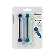 Bluelounge&reg; MagWrap&trade; 4-Pack Magnetic Cable Ties in Blue