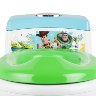 The First Years Disney Pixar&reg; Toy Story&trade; Potty and Trainer Seat in Green. View a larger version of this product image.