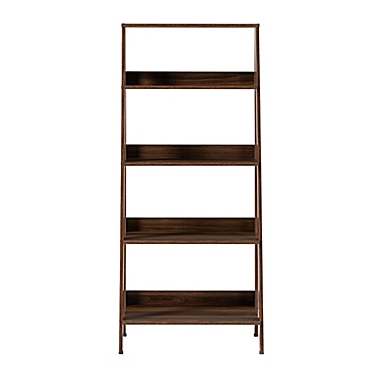 Forest Gate&trade; 55-Inch Modern Ladder Bookcase in Walnut. View a larger version of this product image.