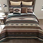 Details about   RUSTIC SOUTHWESTERN WINDSWEPT ULTRA COMFORT BLUE IVORY QUILT COLLECTION 