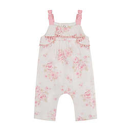 Clasix Beginnings™ by Miniclasix® Floral Printed Coverall in Ivory