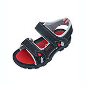 Gerber&reg; Size 4 Play Sandal in Black/Red