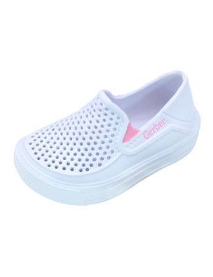 Gerber&reg; Size 7 Slip-On Sneaker in White