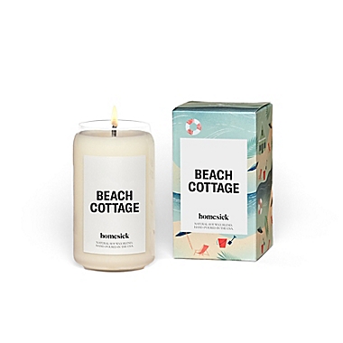 Homesick Beach Cottage Jar Candle. View a larger version of this product image.