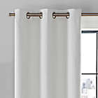 Alternate image 1 for Brookstone&reg; Galaxy 84-Inch 100% Blackout Grommet Window Curtain Panels in Ivory (Set of 2)