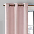 Alternate image 1 for Brookstone&reg; Galaxy 84-Inch 100% Blackout Grommet Window Curtain Panels in Pink (Set of 2)