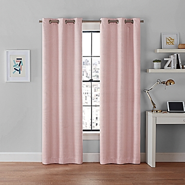 Brookstone&reg; Galaxy 100% Blackout Grommet Window Curtain Panels (Set of 2). View a larger version of this product image.