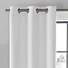 Alternate image 1 for Brookstone&reg; Galaxy 95-Inch 100% Blackout Grommet Window Curtain Panels in White (Set of 2)