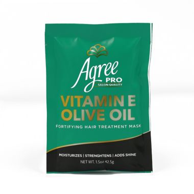 Agree 1.5 oz. Vitamin E Olive Oil Fortifying Hair Treatment Mask Sachet. View a larger version of this product image.