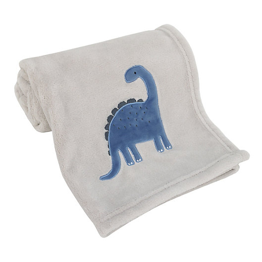 Alternate image 1 for carter's® Dino Adventure Baby Blanket in Grey