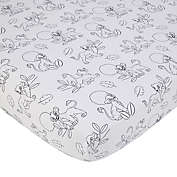 Disney&reg; Lion King Leader of the Pack Fitted Crib Sheet in Black
