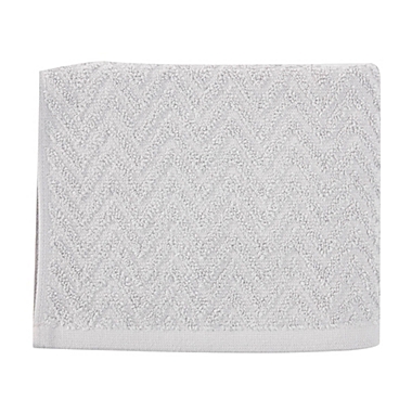 Simply Essential&trade; Cotton 4-Piece Hand Towel Set in Grey. View a larger version of this product image.